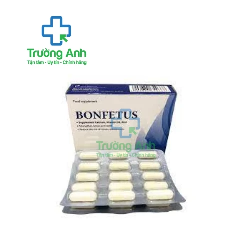 Bonfetus - Bổ sung canxi, hỗ trợ xương chắc khỏe